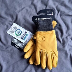 Black Diamond Men’s Dirt Bag Leather Gloves